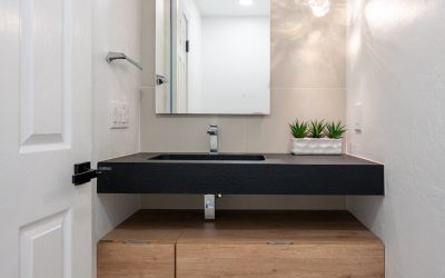 Master Bathroom, Closet, and Powder Room